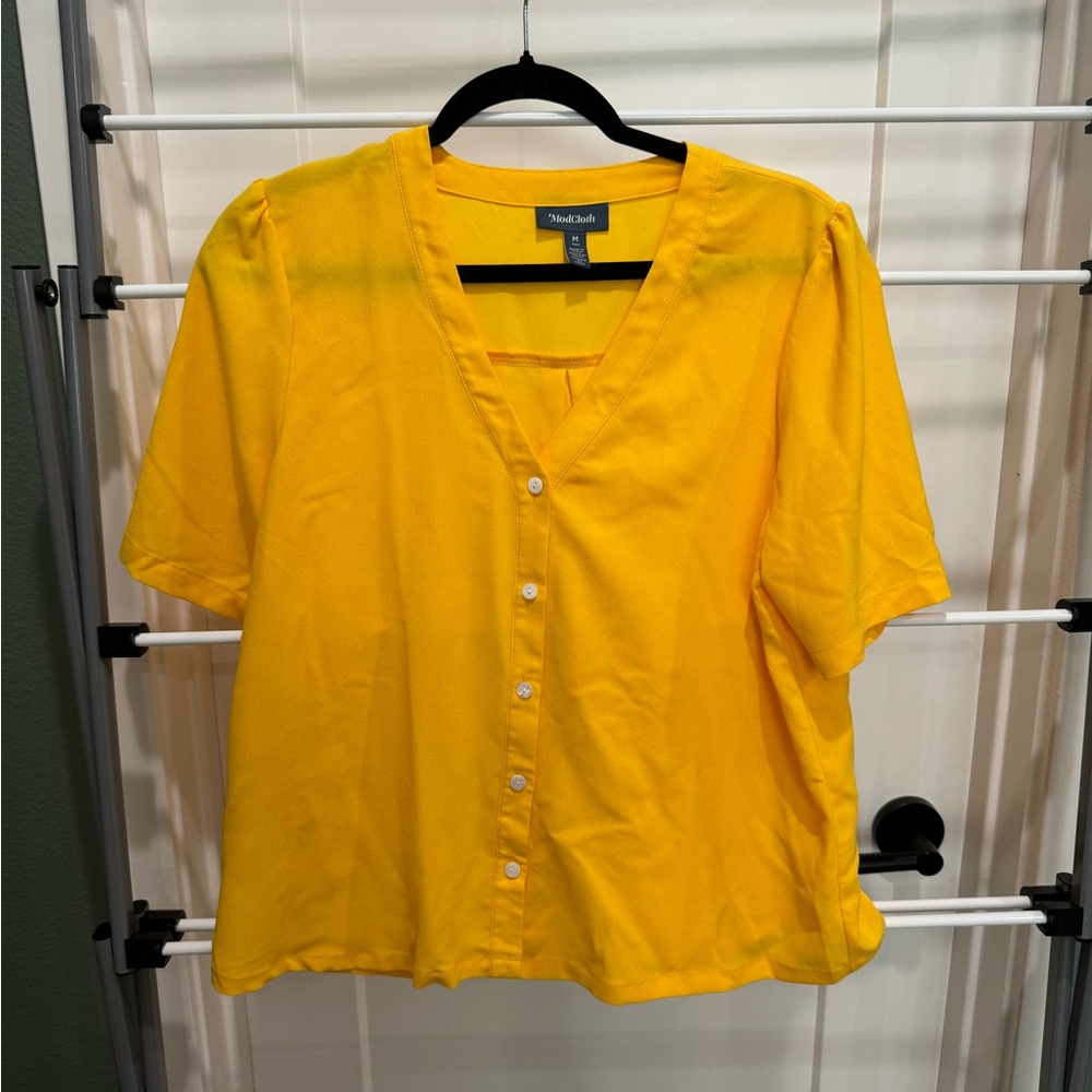ModCloth yellow blouse!